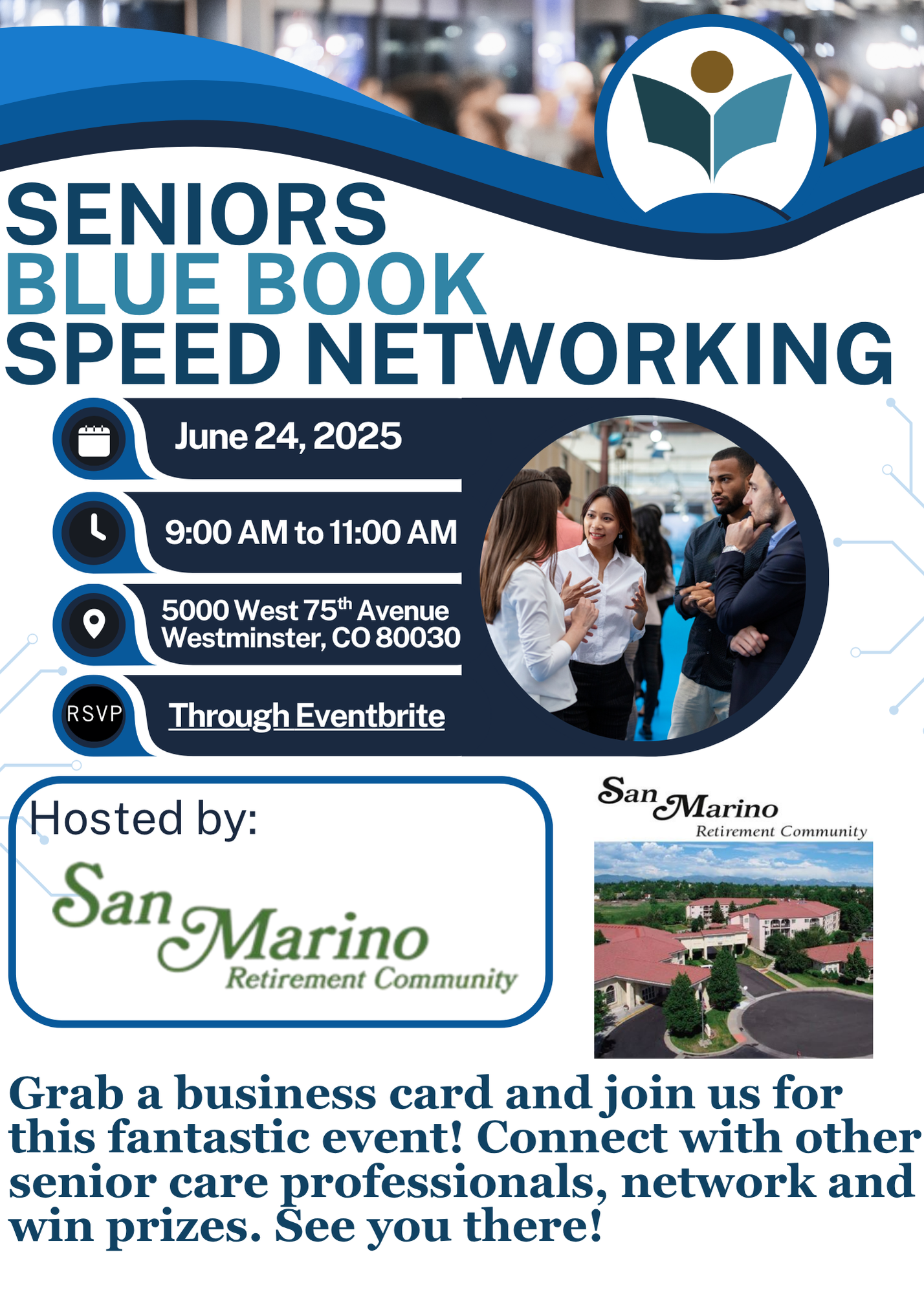 Denver Seniors Blue Book Speed Networking